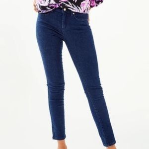 Lilly Pulitzer South Ocean High Rise Skinny Jeans